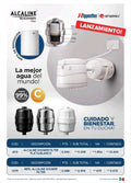 Alcaline Shower Filter Nipponflex e-energy - Filtro de ducha Plata y Blanco
