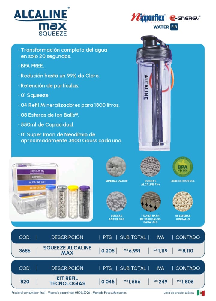 Squeeze Alcaline Max