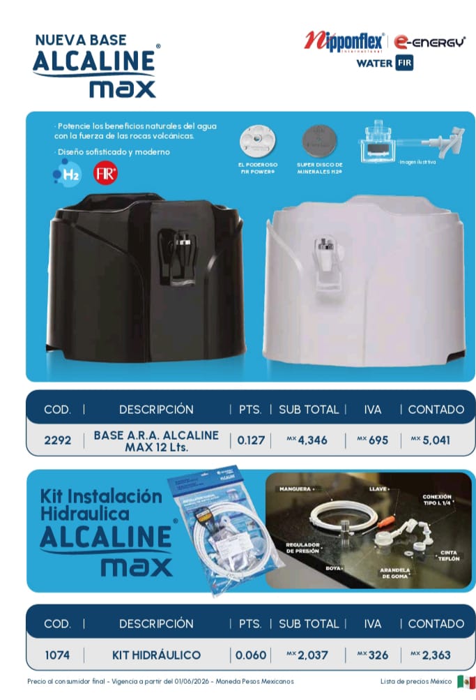 Base A.R.A. Alcaline Max 12 Lts.