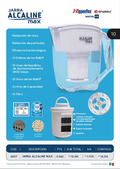 Jarra Alcaline Max Nipponflex Water FIR con filtro y Ion Balls